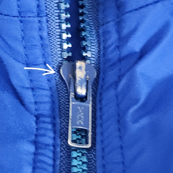 PATAGONIA Vintage Blue Synchilla Fleece-Lined Jacket - size M - Picture 10 of 16